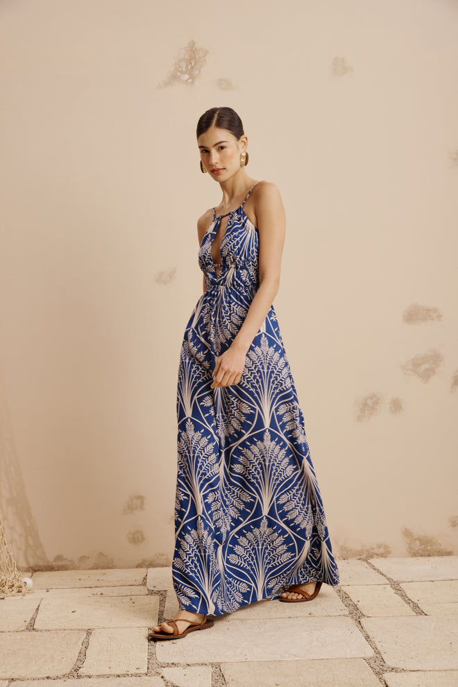 Waist Detail Long Dress