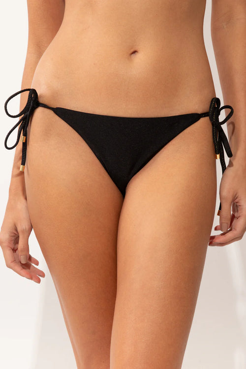 BOTTOM SHIMMER BLACK LACINHO