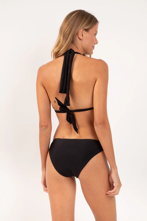 BOTTOM SHIMMER BLACK ESSENTIAL