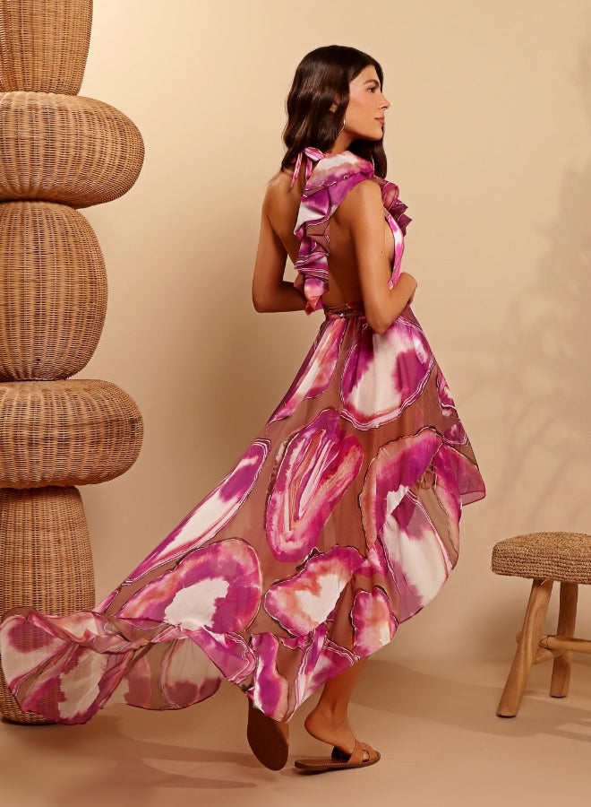 Mullet Skirt with Ruffles