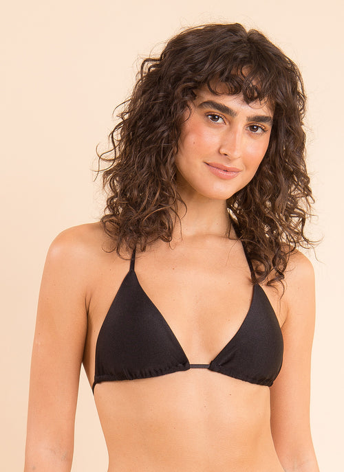 TOP SHIMMER BLACK TRI INV