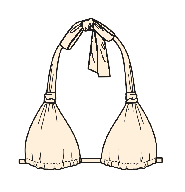 TOP MALIBU NATURAL MEL