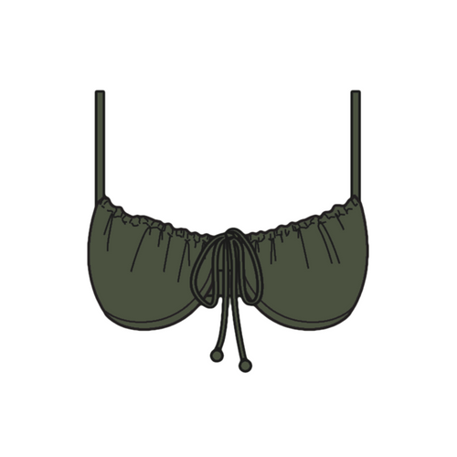 TOP SHIMMER CROCO BALCONET