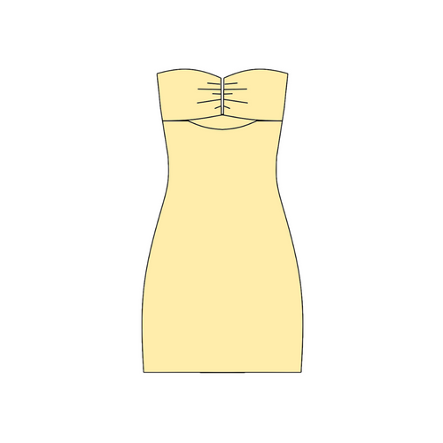 DRIFT BUTTERGLOW SARA DRESS
