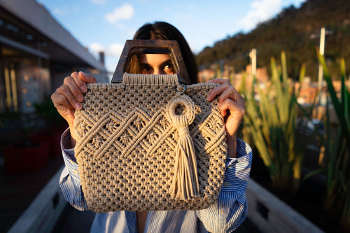 Macrame Tote