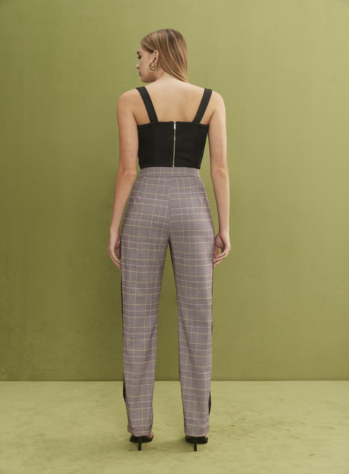 Crop Top And Trouser Set