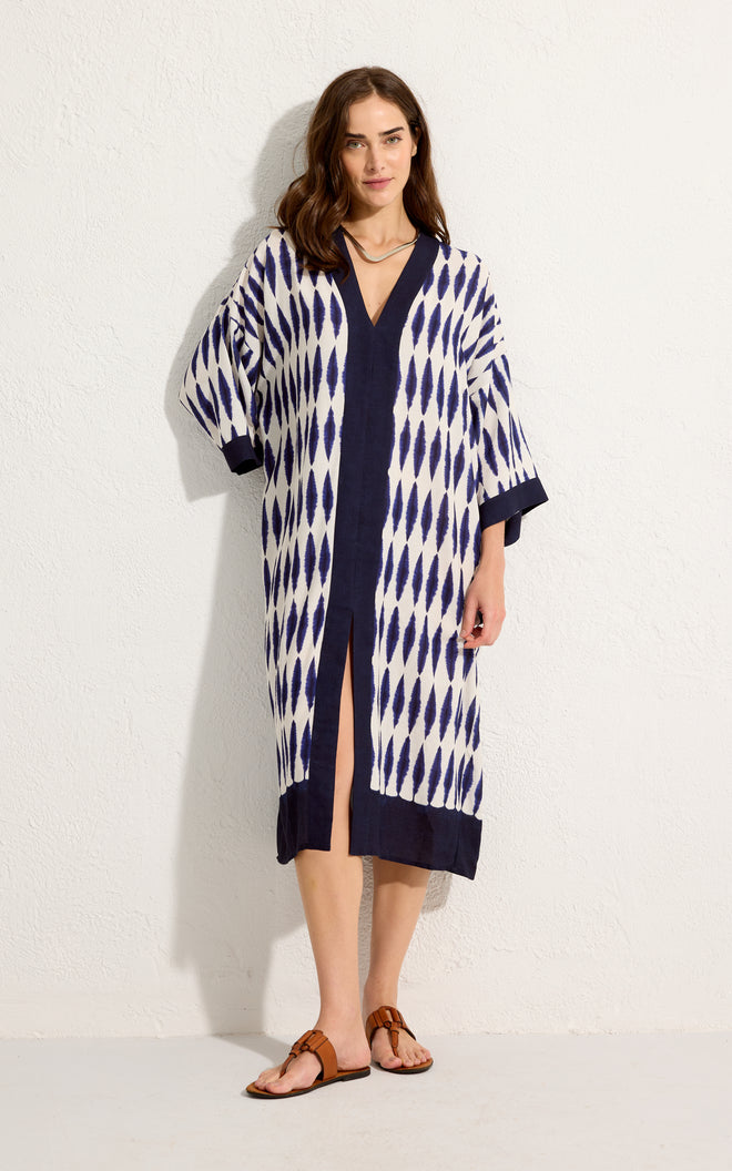 V Neck Kaftan