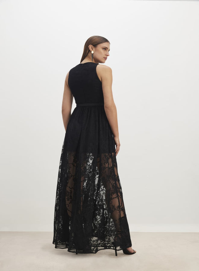 Long Lace Dress