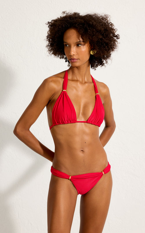 Adjustable Halter Bikini Top