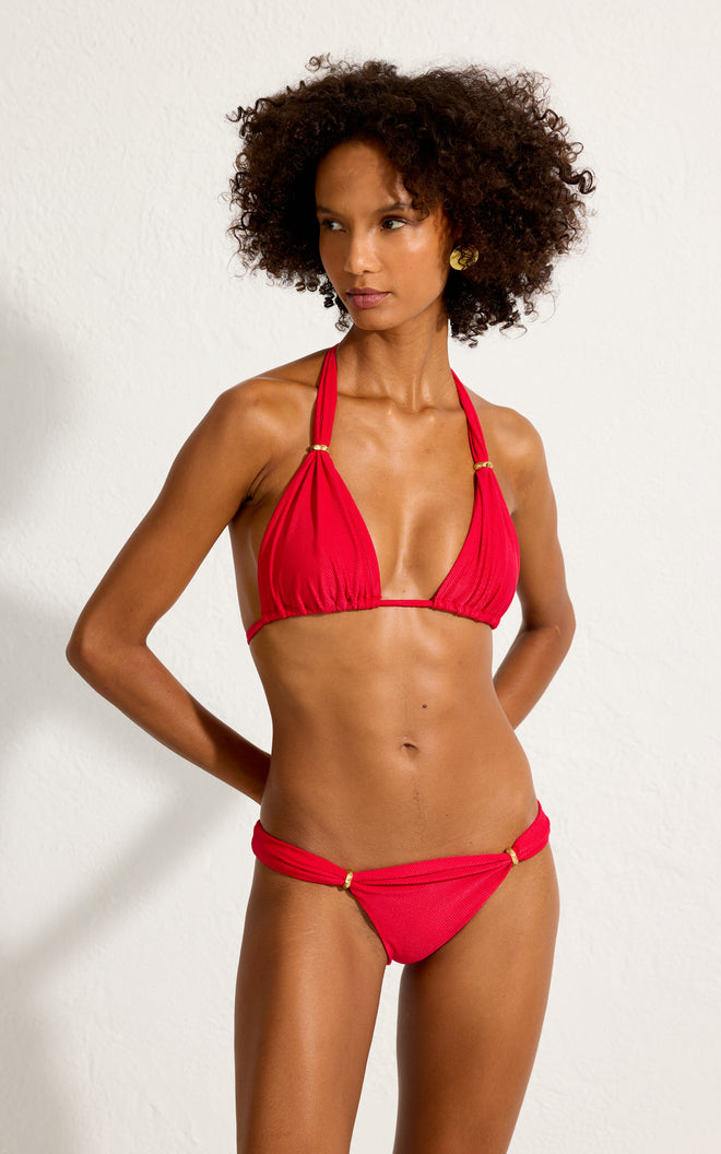 Adjustable Halter Bikini Top