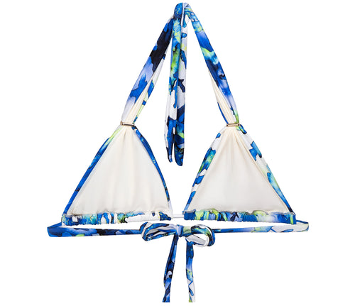 ADJUSTABLE HALTER BIKINI TOP