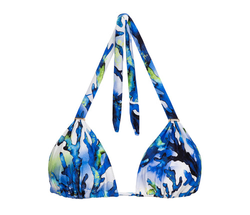 ADJUSTABLE HALTER BIKINI TOP
