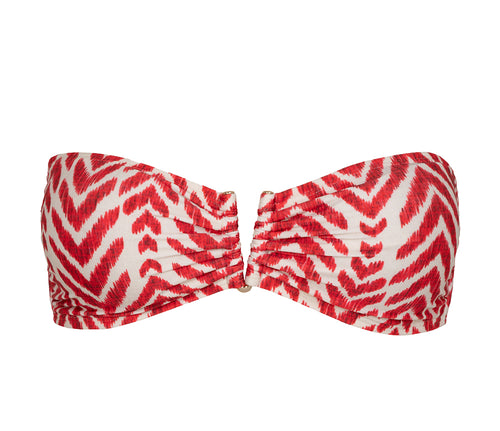 V BANDEAU BIKINI TOP