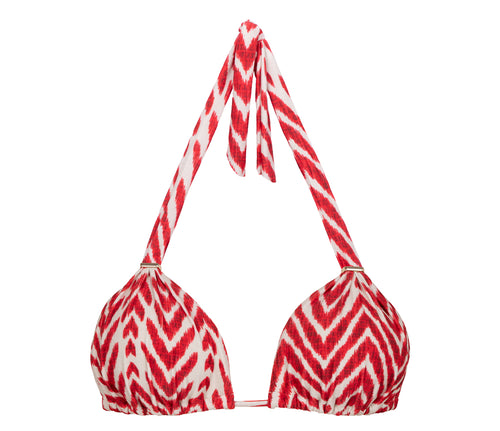 ADJUSTABLE HALTER BIKINI TOP