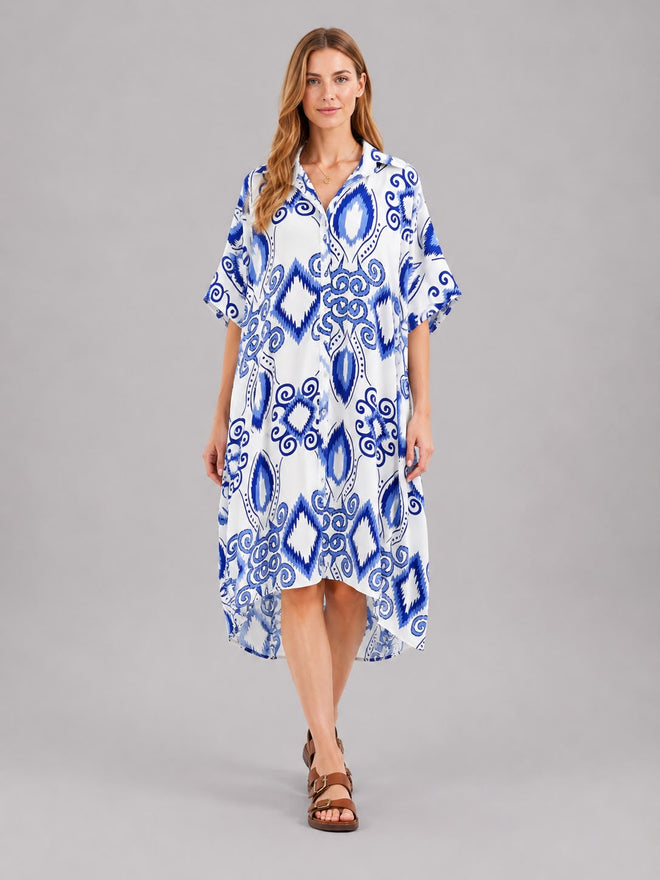 NOVA LONG BUTTON SHIRT