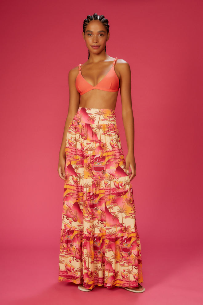 LASTEX DELIRIUM TROPICAL SKIRT