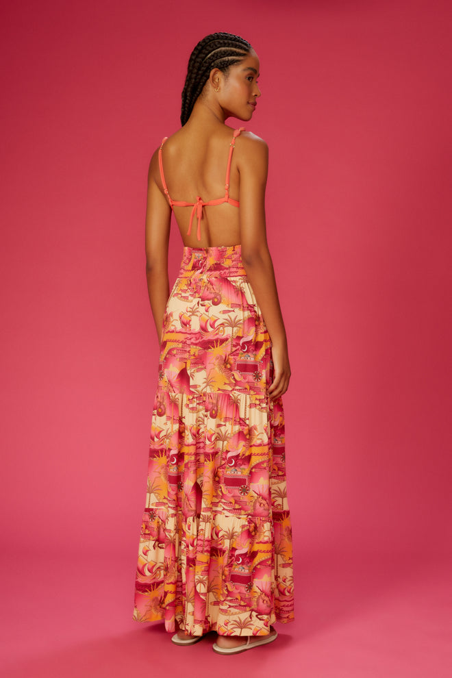 LASTEX DELIRIUM TROPICAL SKIRT