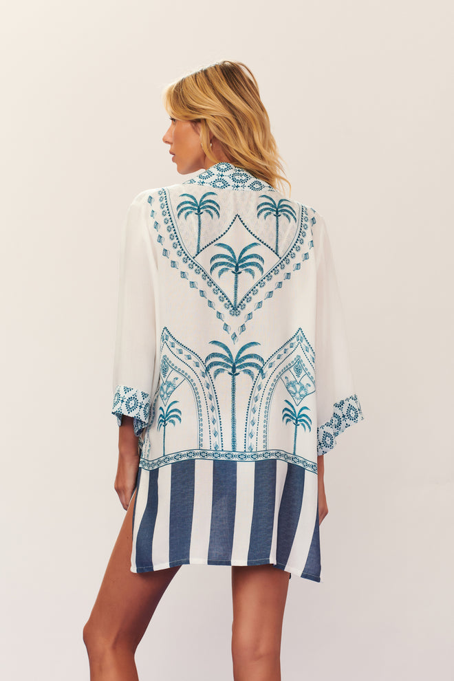 Jade Kimono Blouse