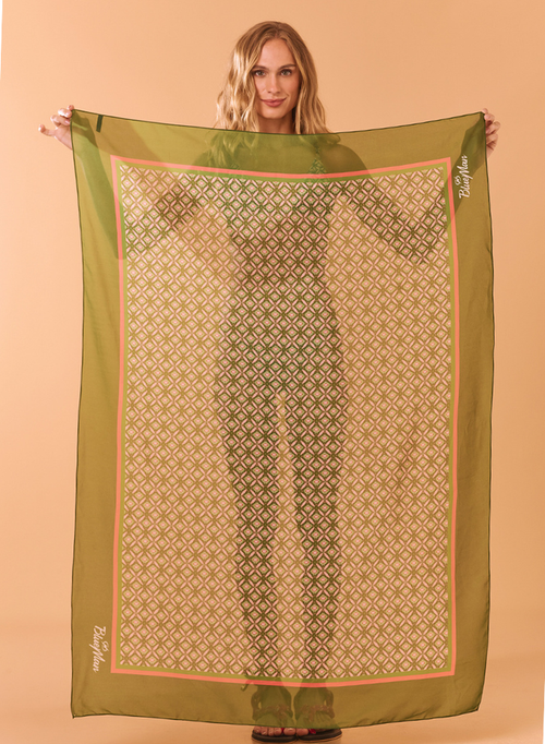 SHELL TEXTURE PAREO SARONG
