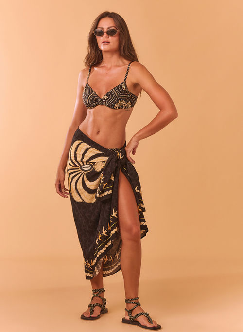 MAXI SARONG PALM GROOVE