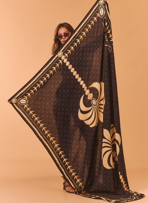 MAXI SARONG PALM GROOVE