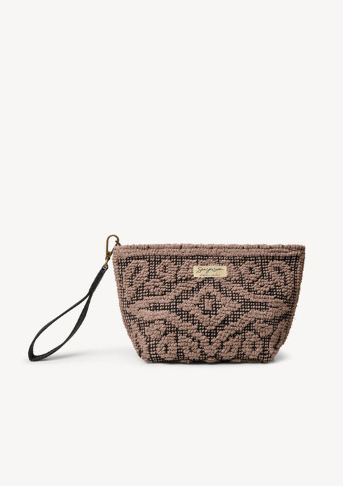 AMANTEA MINI CLUTCH MOCHA