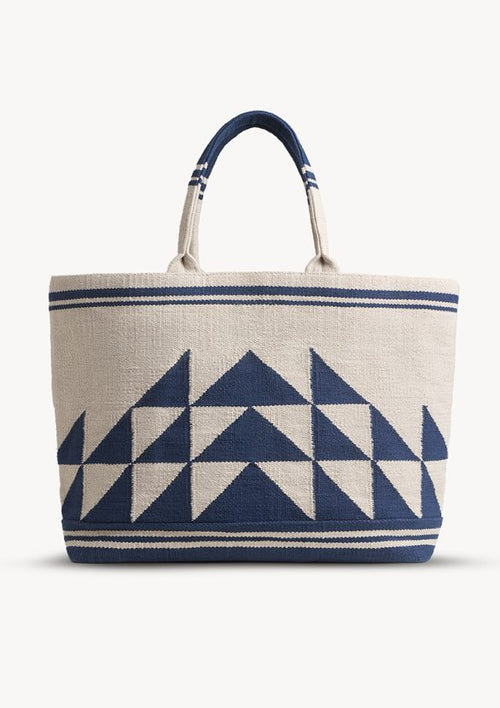 Beausoleil Tote Navy Blue