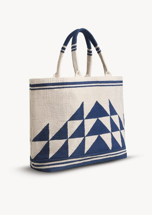 Beausoleil Tote Navy Blue