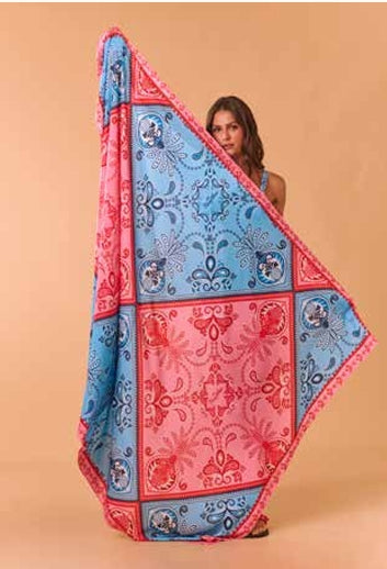 MAXI SARONG MARACATU SCARF