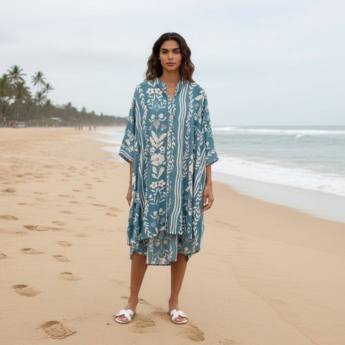 NOVA LONG BUTTON SHIRT