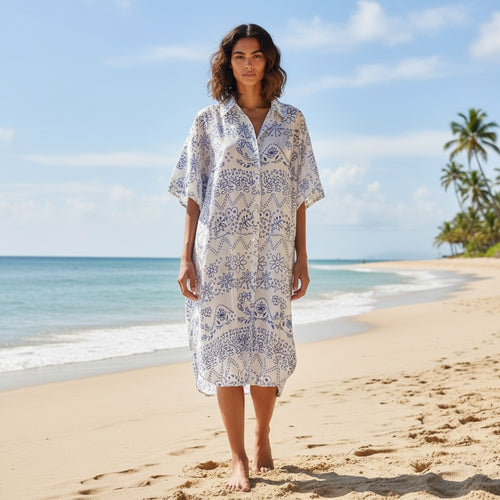 NOVA LONG BUTTON SHIRT