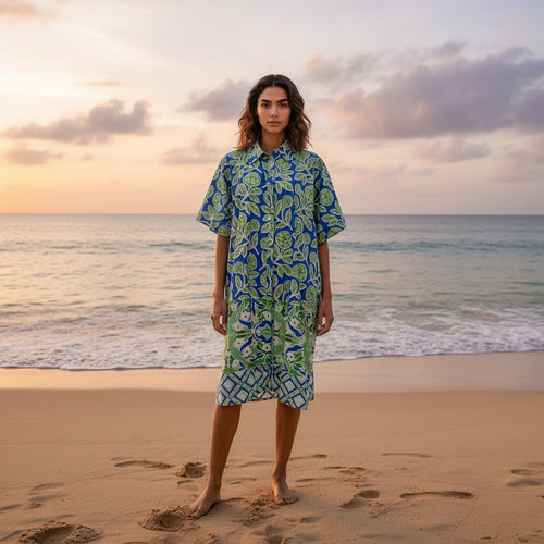 NOVA LONG BUTTON SHIRT