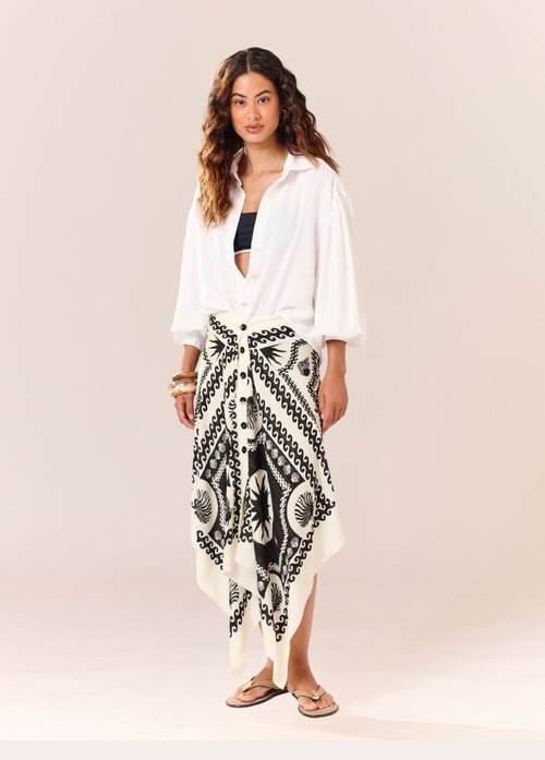 SHELLS SARONG SKIRT LOC