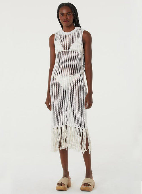 Tricot Fringe Dress