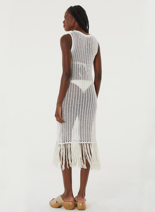 Tricot Fringe Dress