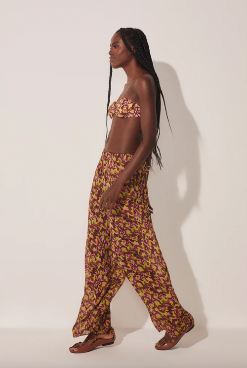 Pineapple Peel Palazzo Pants