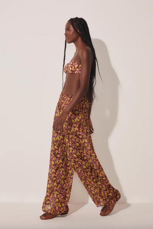 Pineapple Peel Palazzo Pants