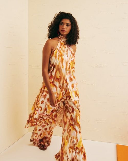 Printed ICA Wide leg Pants