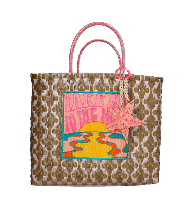 Pink Sea Zuncho Handbag Small
