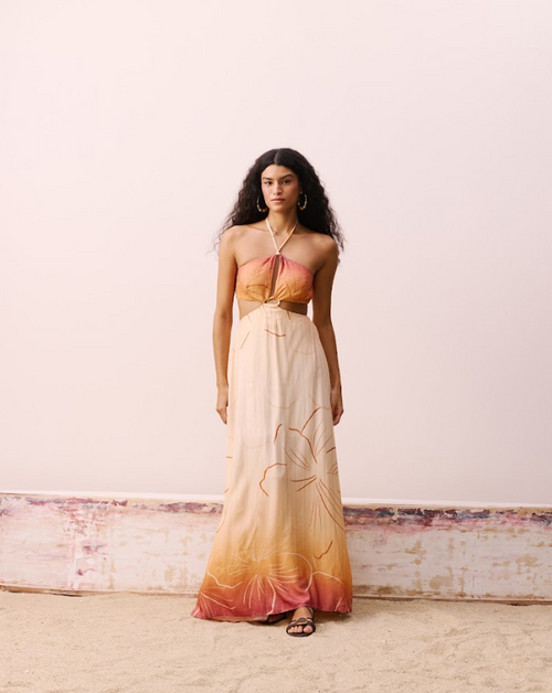 Organic Hoop Long Dress