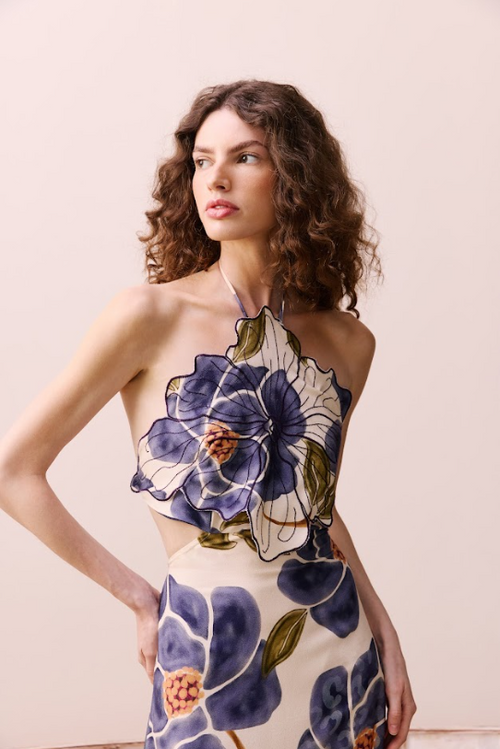 Floral Long Dress