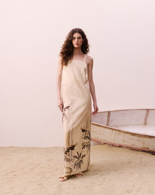 Gussets at Back Rope Dress