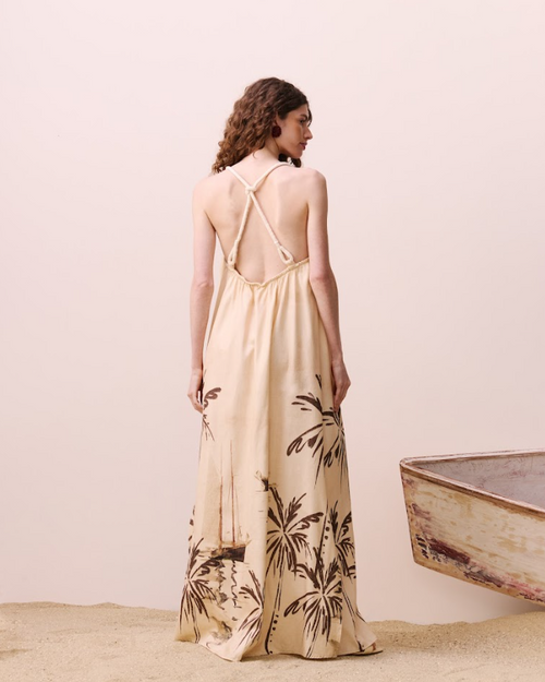 Gussets at Back Rope Dress