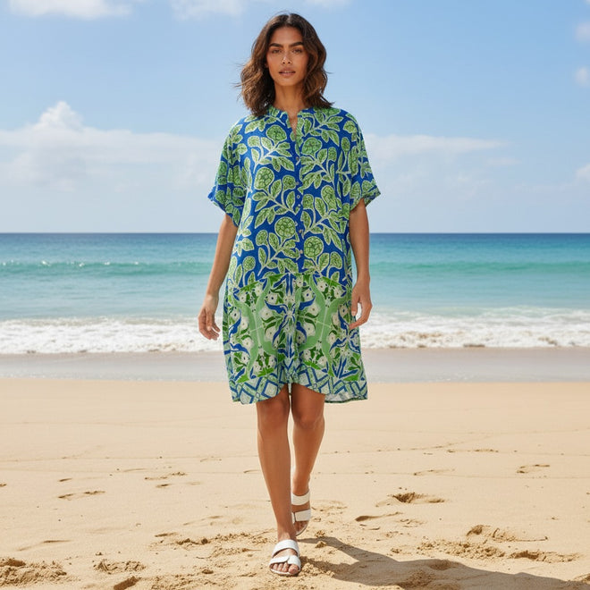 VELA LONG BUTTON SHIRT