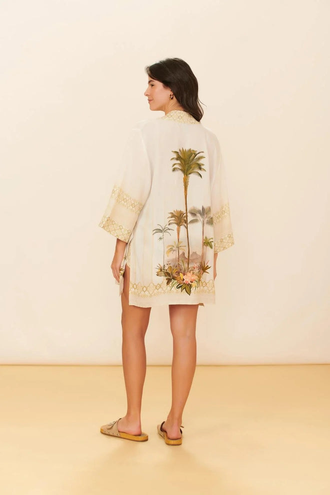 Jade Kimono Blouse