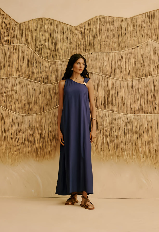 LONG DRESS DETAIL STRAP