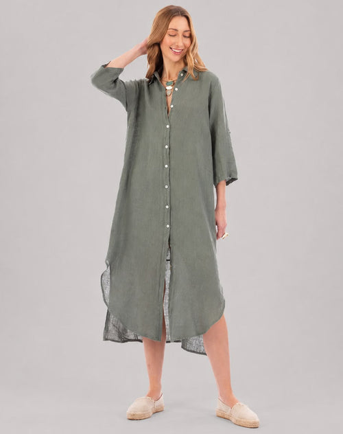 IYA LONG BUTTON SHIRT