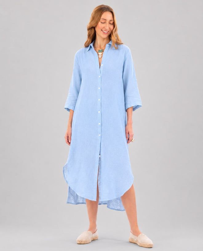 IYA LONG BUTTON SHIRT
