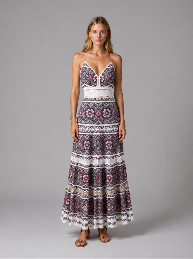 MARAISE LONG DRESS