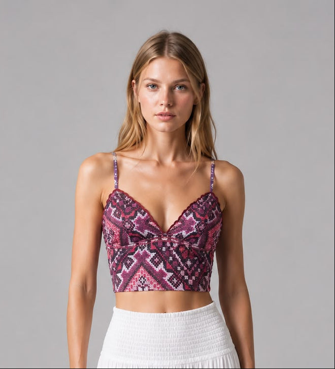 Loren Cropped Top (Saint Germain)